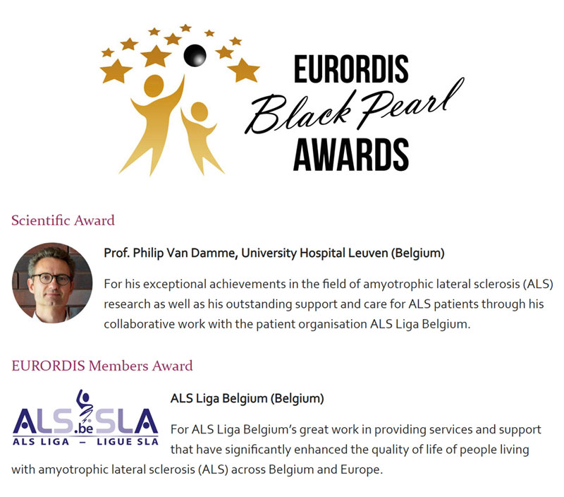 Eurordis Black Pearl Awards