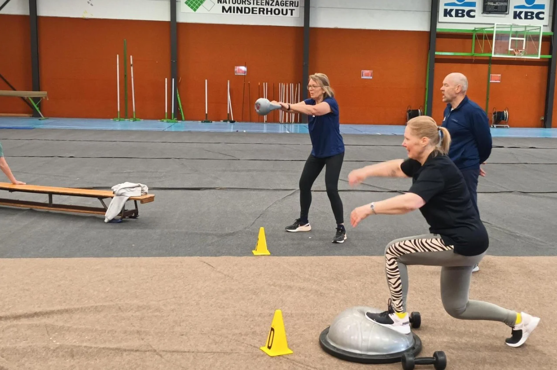 Beweegmarathon in sporthal Spijker voor twee goede doelen